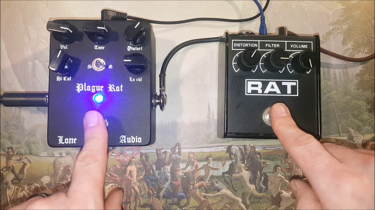 Lone Wolf Audio Plague Rat VS ProCo RAT (lm308)
