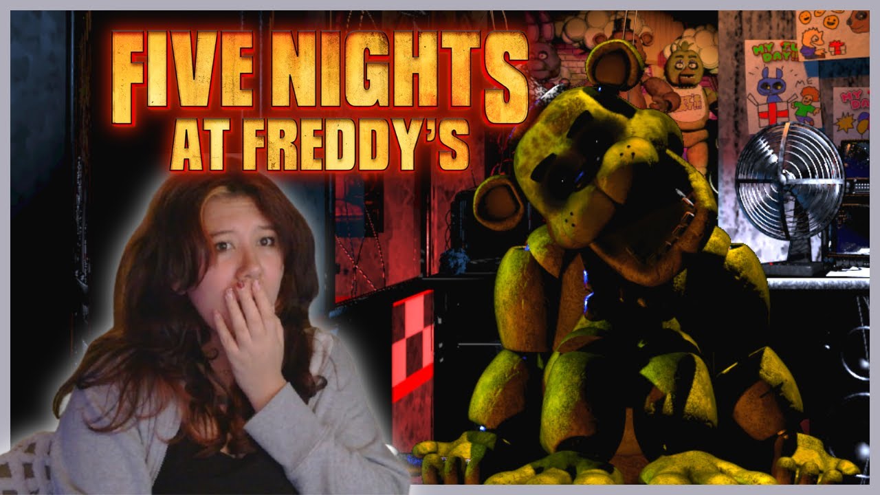 i played FIVE NIGHTS AT FREDDY'S for the FIRST time