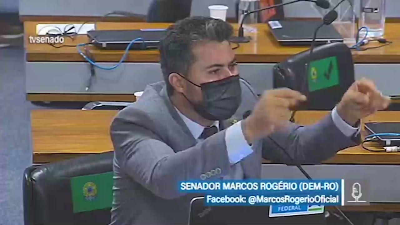 Marcos Rogério critica narrativas da oposição no depoimento de Luciano Hang