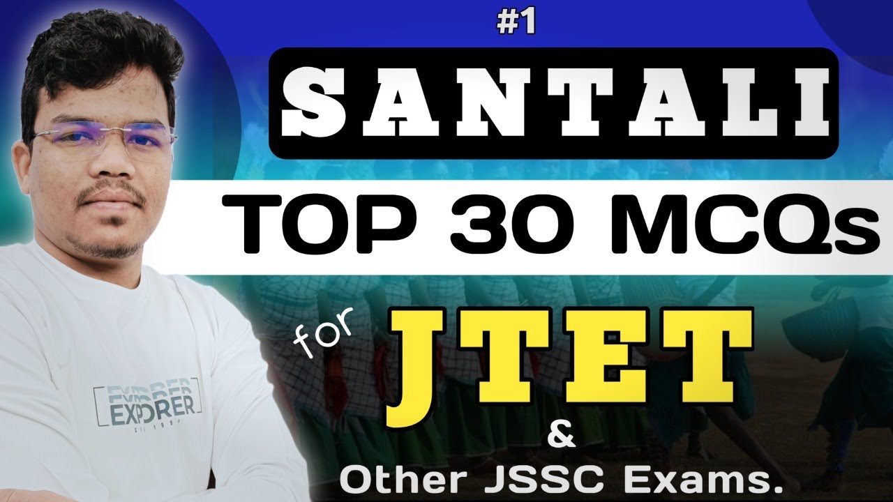 30 Most Important Santali MCQs For JTET &  JSSC Exams @hansdazclasses-ranchi