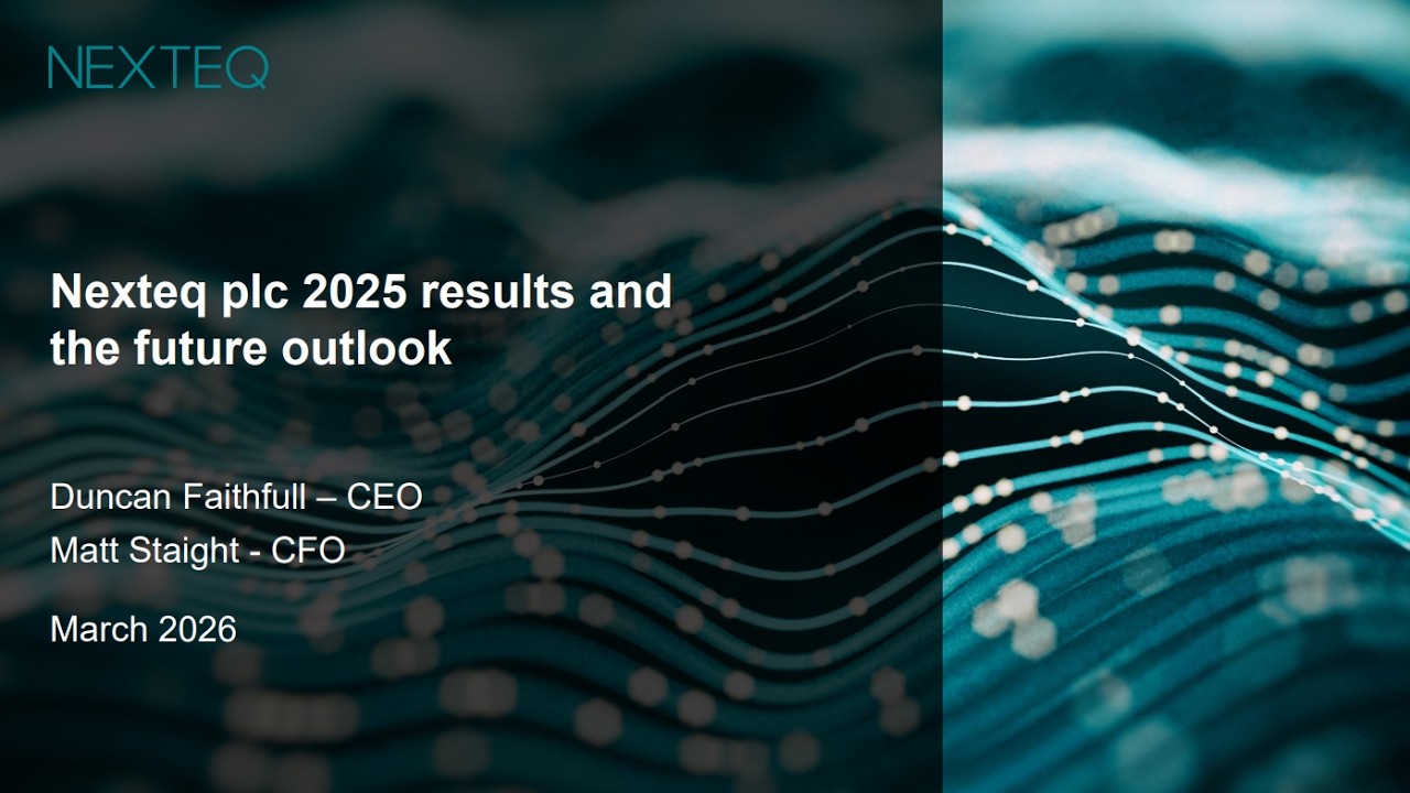 Результаты NEXTEQ PLC за 2025 финансовый год