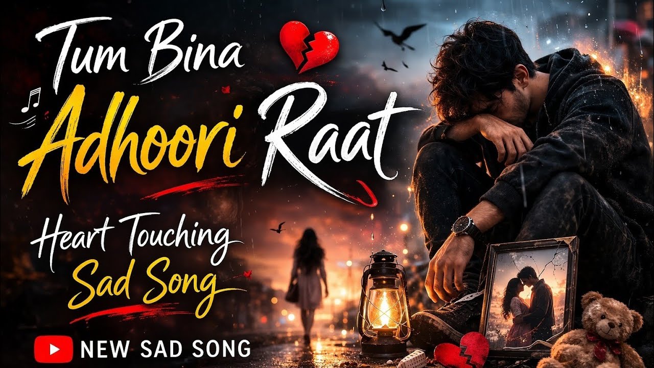 Tum Bina Adhoori Raat 💔 | Heart Touching Sad Song | New Hindi Sad Song