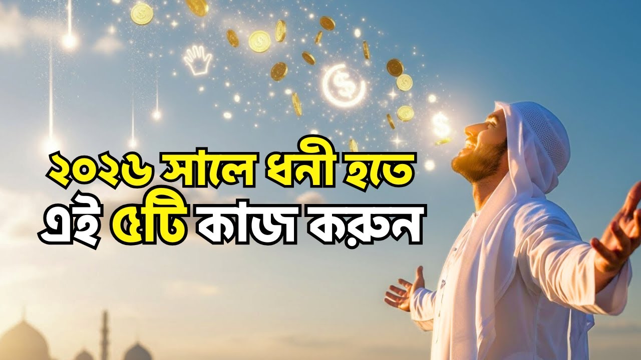 ২০২৬ সালে রিজিক খুলে যাবে যদি এই ৫টি কাজ আজ থেকেই শুরু করেন