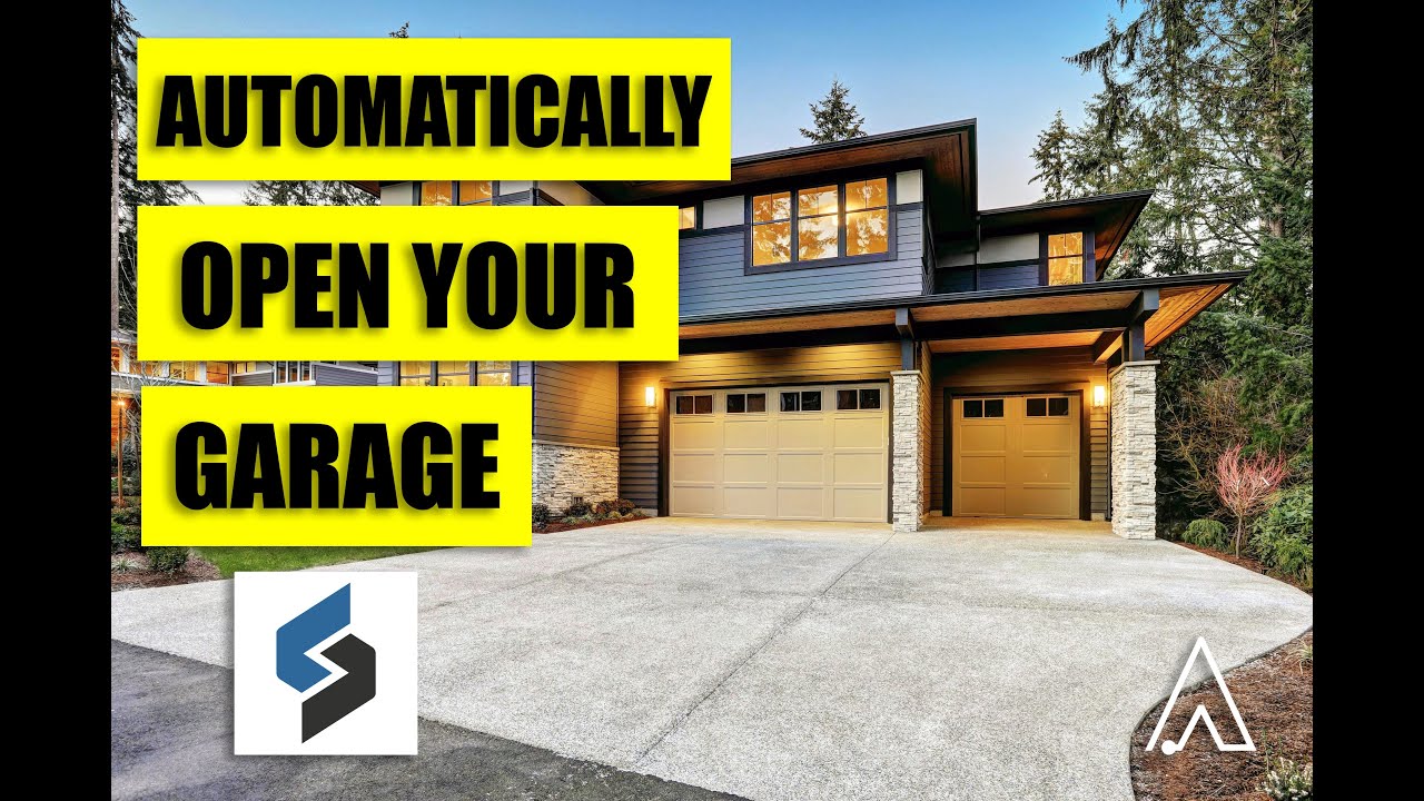 How to Automatically Open Your Garage Door - MyQ and SimpleCommands