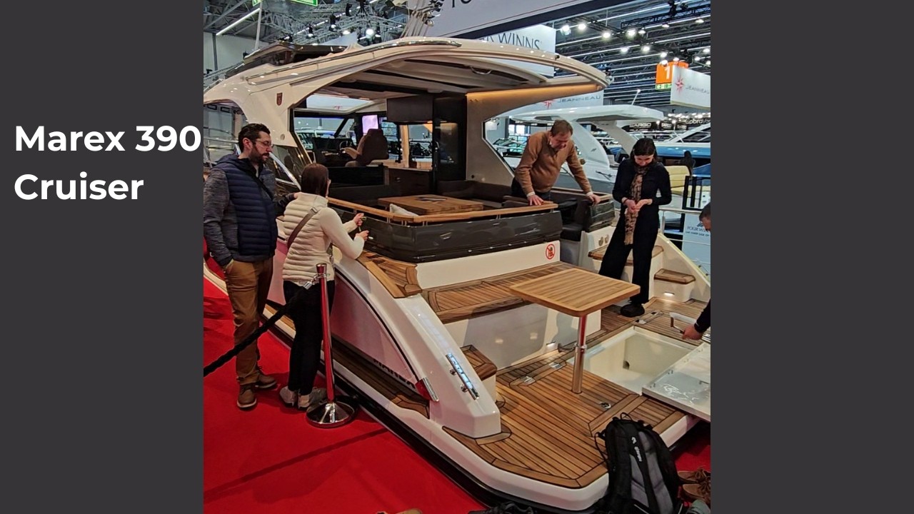 Marex 390 | Семейный круизный катер | Выставка катеров 2026