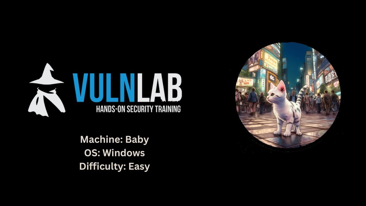 Vulnlab - Baby LdapSearch && SEbackupprivilege Exploitation
