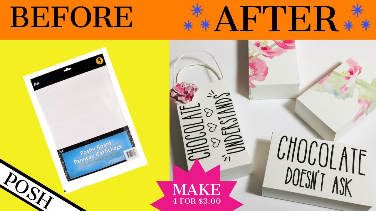 You Won’t Believe How I Do It/ AMAZING DOLLAR TREE CRAFTS/ 4 Designer BAGS/BOXES For ONLY $3 TOTAL!