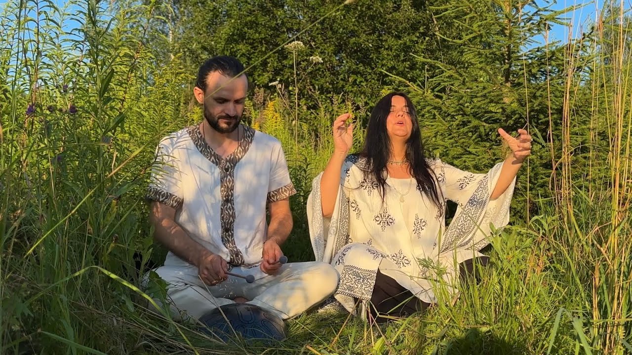 Jagadamba Ma, Amba Ma, Shiva Mantra 432hz (1 hour music) Handpan meditation healing, relax
