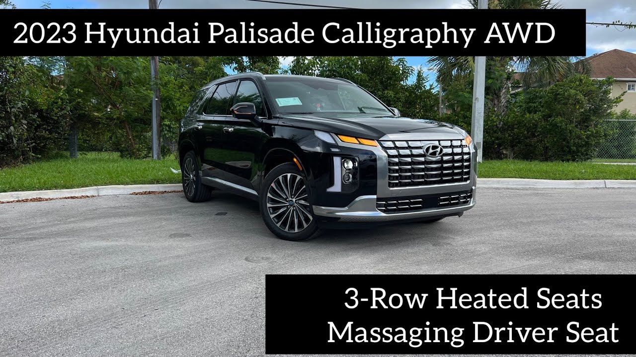 2023 Hyundai Palisade Calligraphy￼ - A Bargain Luxury 3-Row SUV ￼