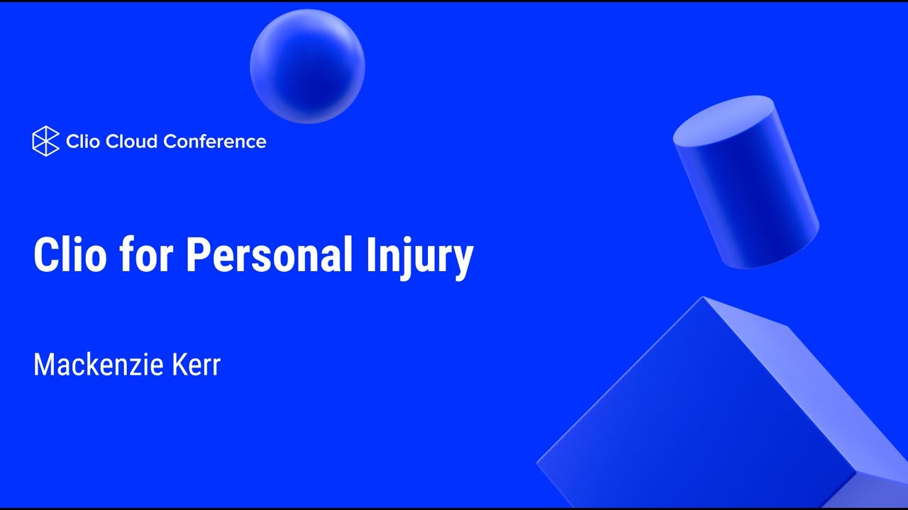 Clio for Personal Injury