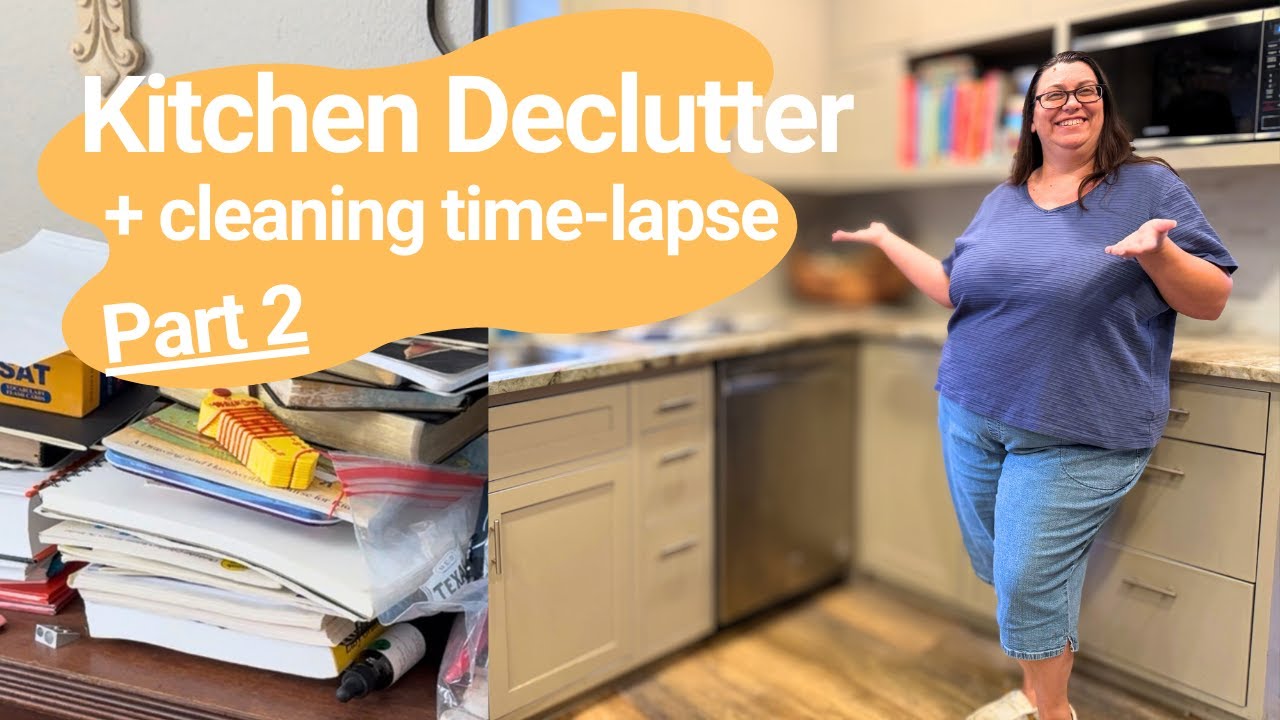 Tackling Messy Clutter Piles | Kitchen Decluttering Part 2