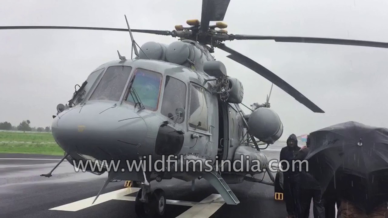 PM Modi visits Gujarat during floods