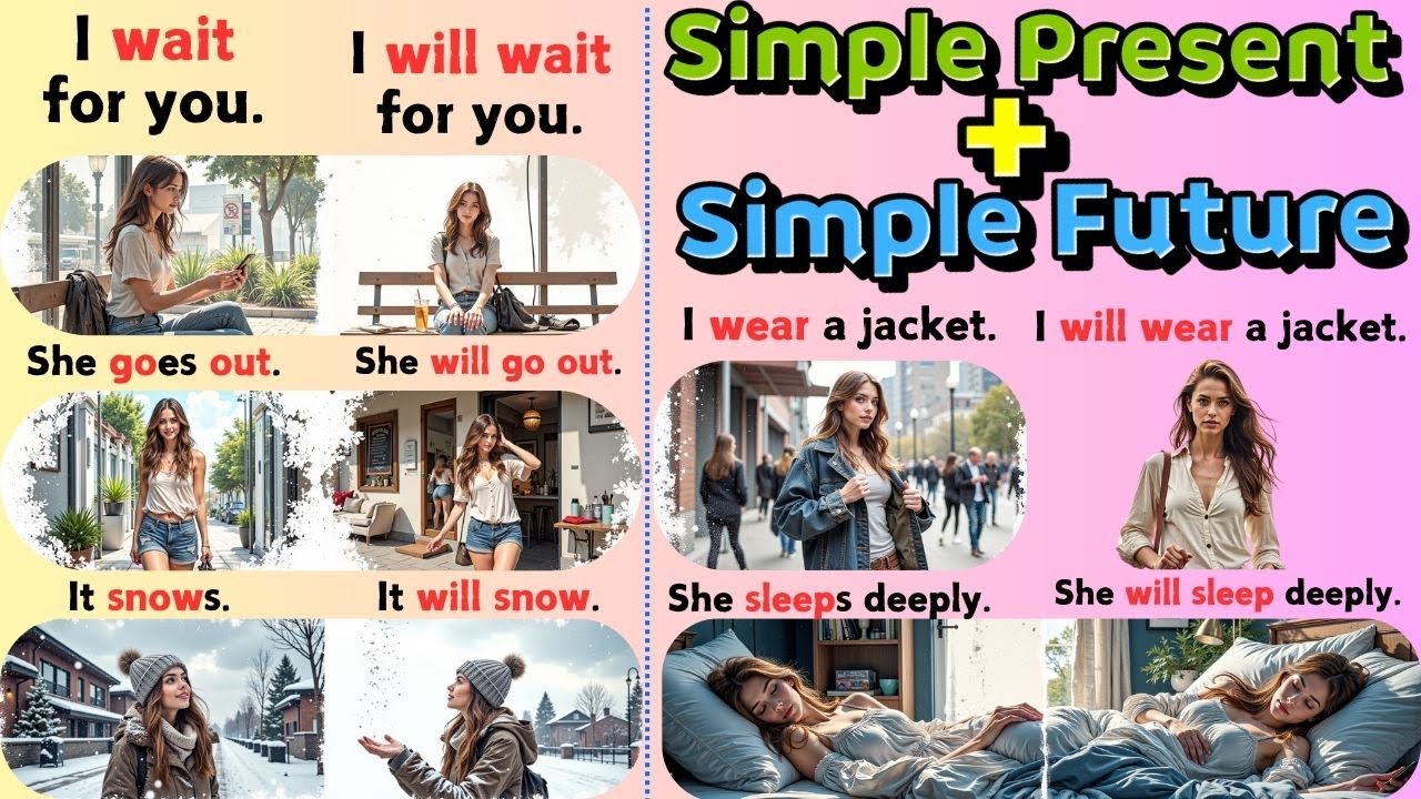 🚀 Master English Tenses! Present vs. Future Explained for Fluent Speaking!