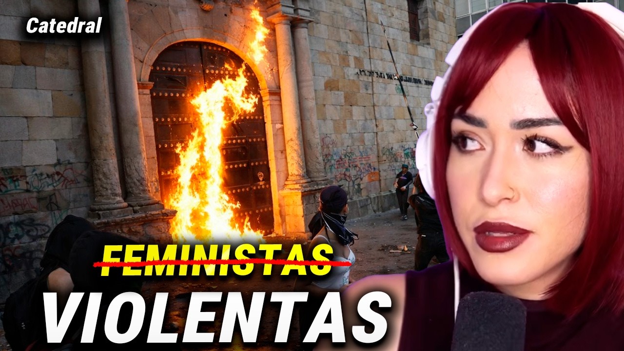 8M Fuera de Control: Feministas Sacan su Verdadera Cara V10L3NT4 | Maricel