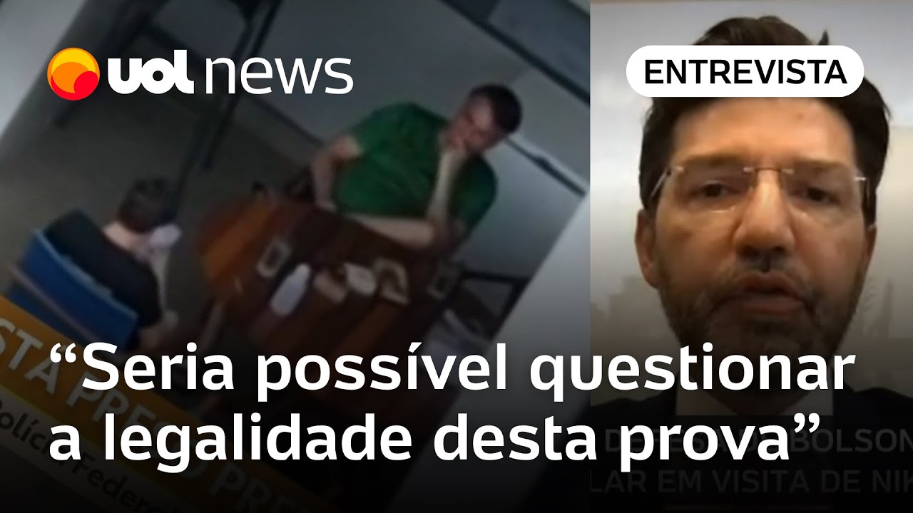 V&iacute;deo de Nikolas com celular em visita a Bolsonaro &eacute; prova pass&iacute;vel de questionamento, diz jurista