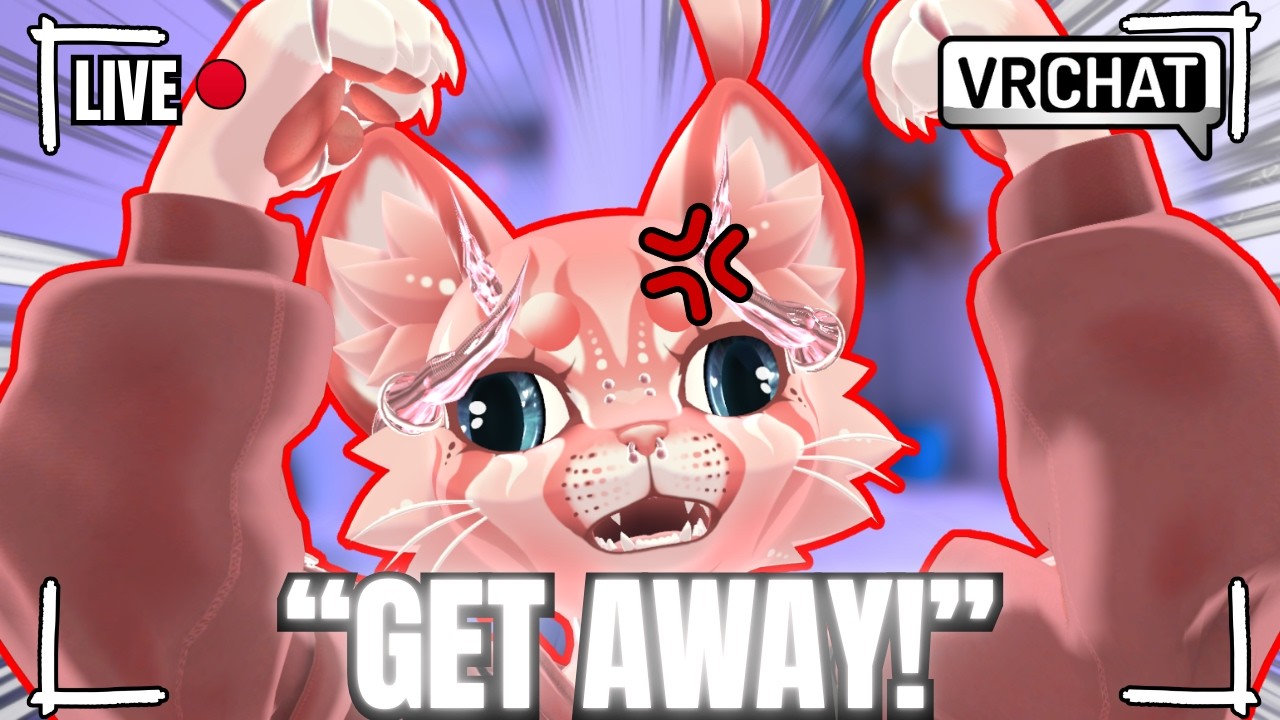 this vrchat predator IS OBSSESED WITH ME