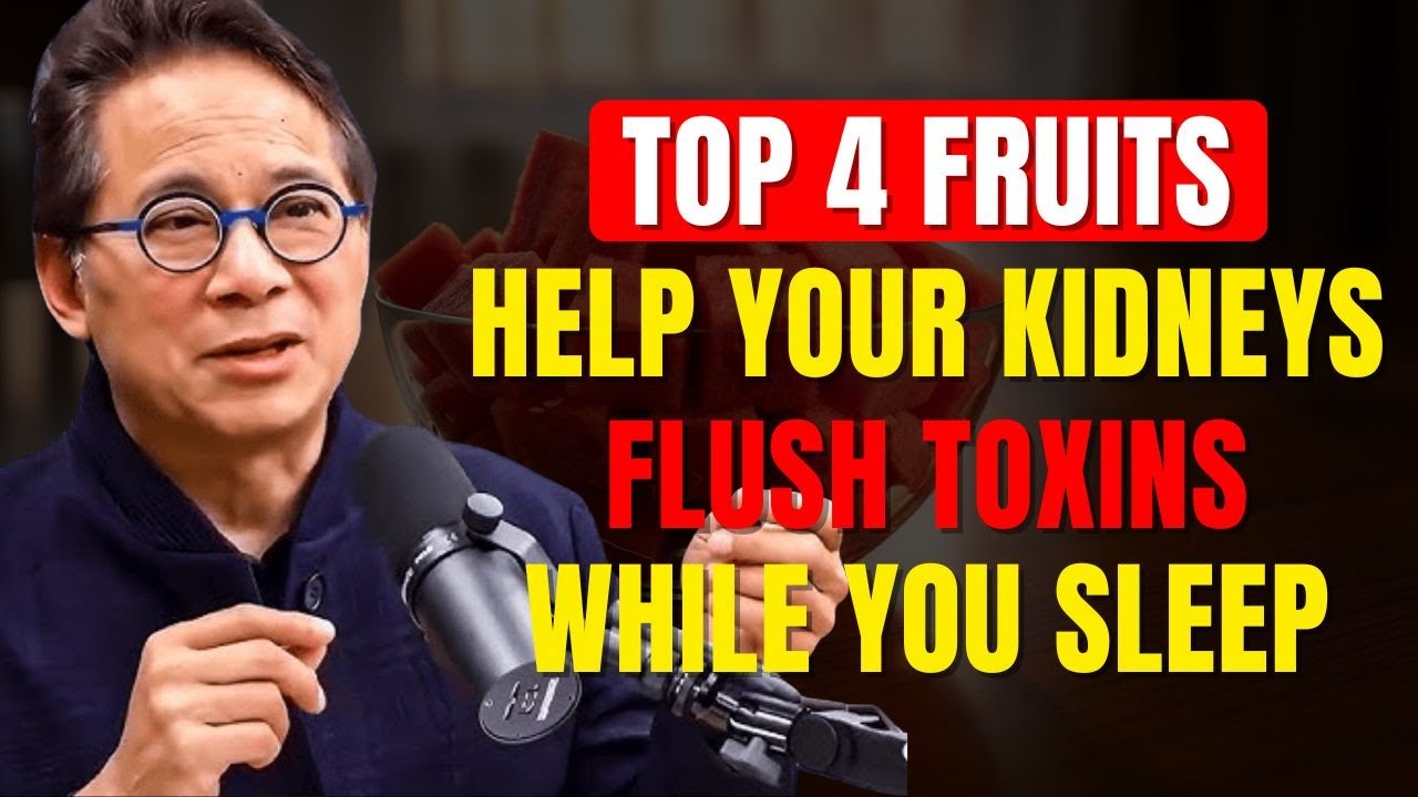 Over 60? Top 4 Fruits That Help Your Kidneys Flush Out Toxins While You Sleep | Senior Health