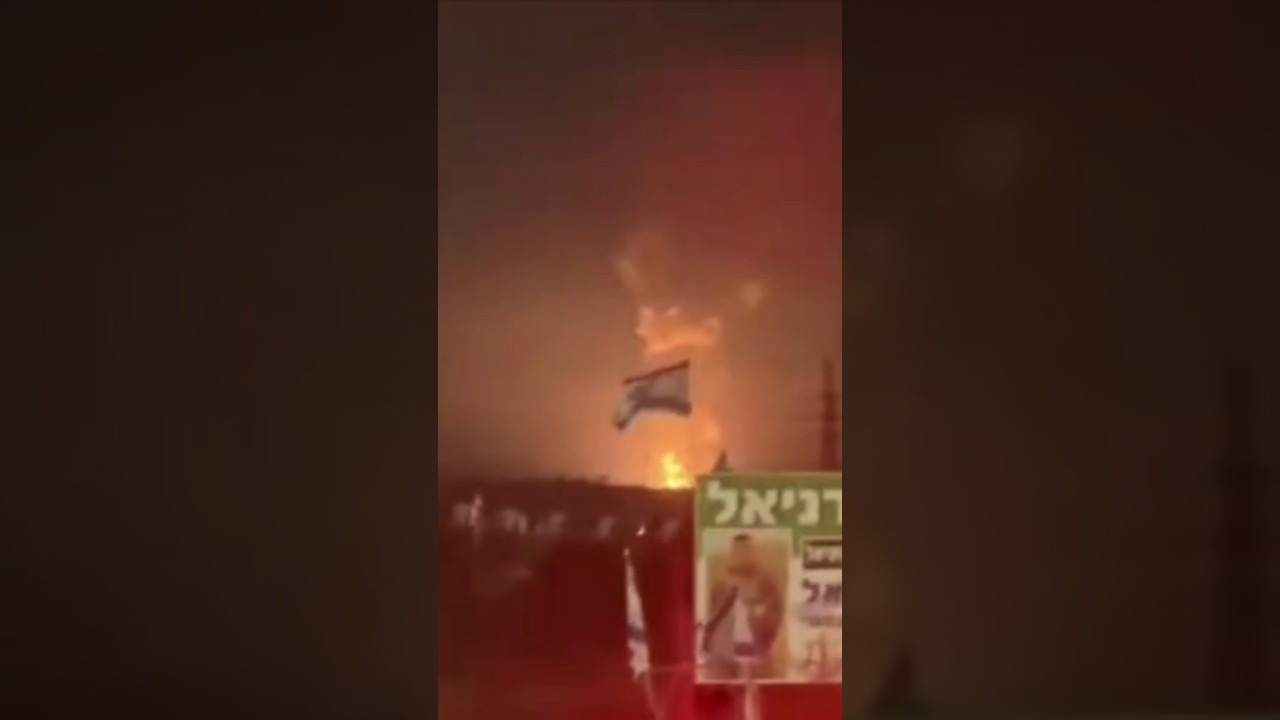 Huge explosion in Beit Shemesh, Israel.#shorts #geopolitics #viral