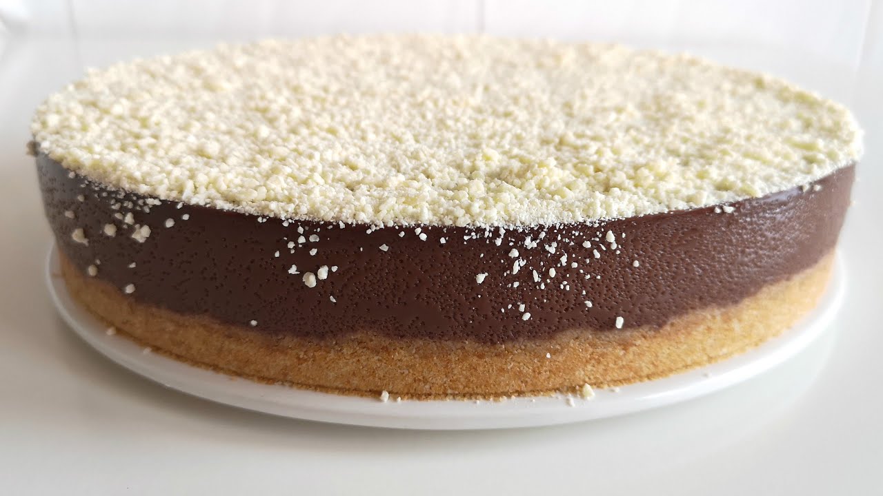 Tarta de chocolate 🍫 facil SIN HORNO en Thermomix TM6 😋 Postres Mil