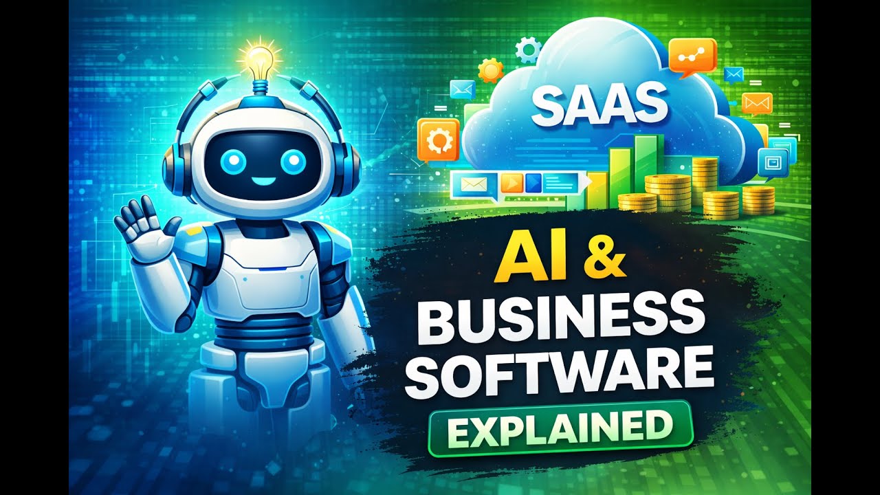 AI & Business Software Explained | How SaaS Tools Help Modern Businesses