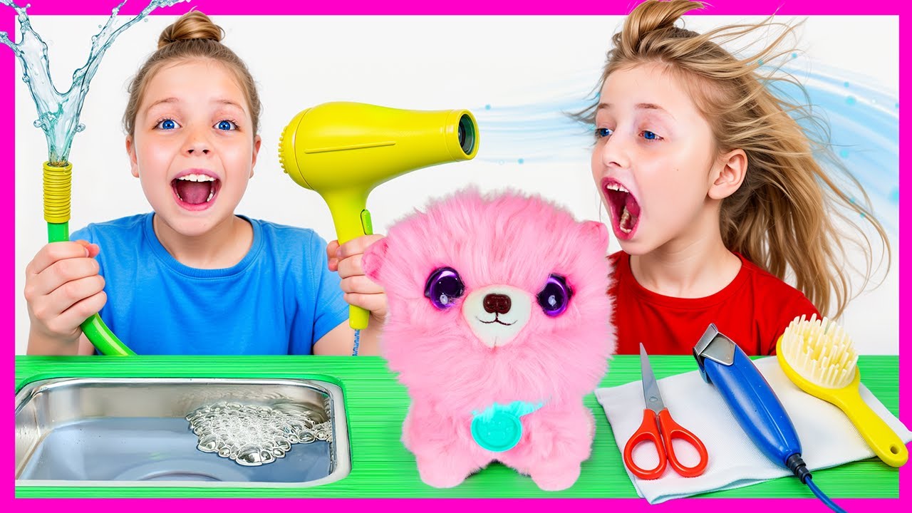 Can Kin Tin Run a PET SALON?! Crazy Customers bring in MYSTERY Rescue Pets!