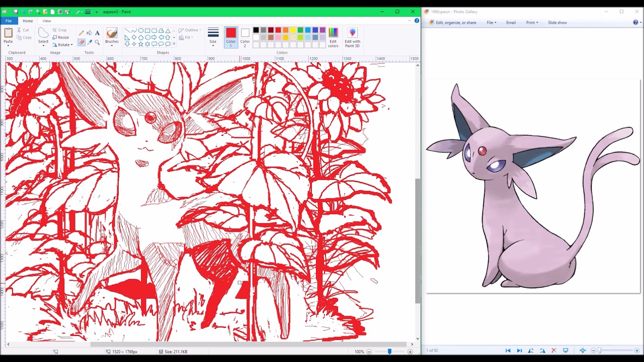 RR🗺️ EEVEELUTION! Shiny Espeon [Speedpaint]