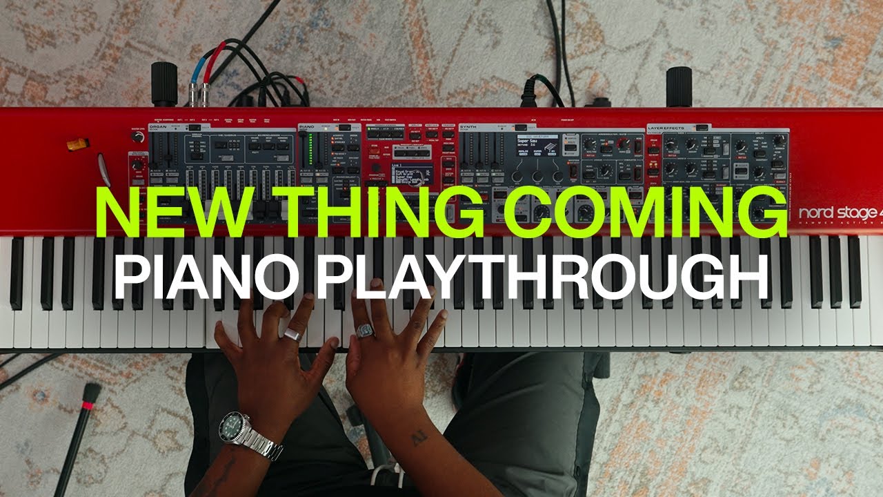 New Thing Coming | Official Piano Playthrough | @elevationworship