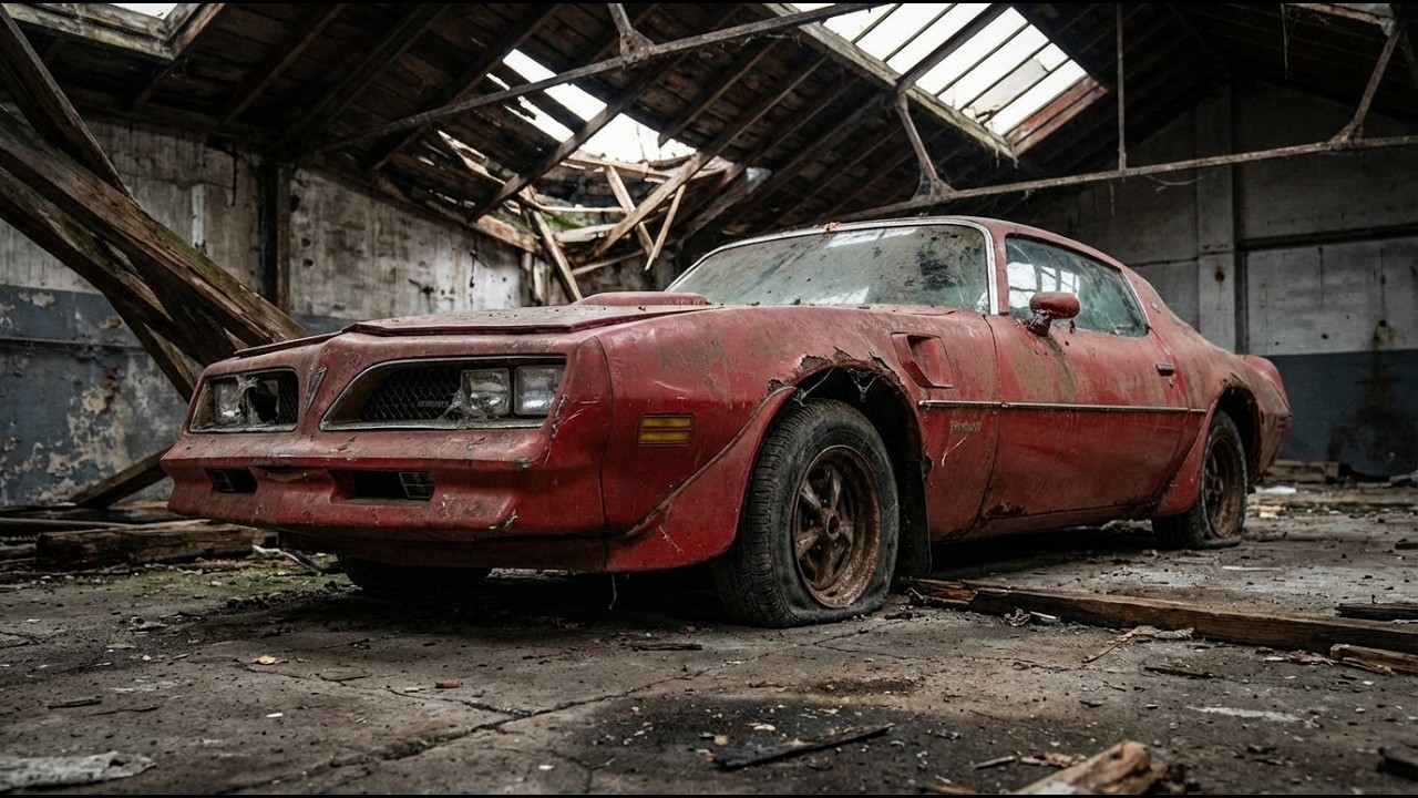 ASMR Car Restoration! 1978 Pontiac Firebird Full Restoration