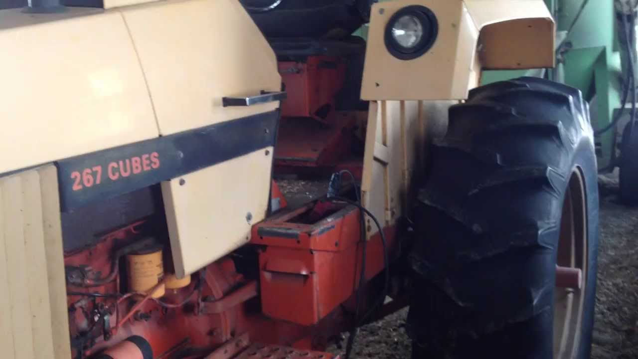 1972 Case 770 cold start