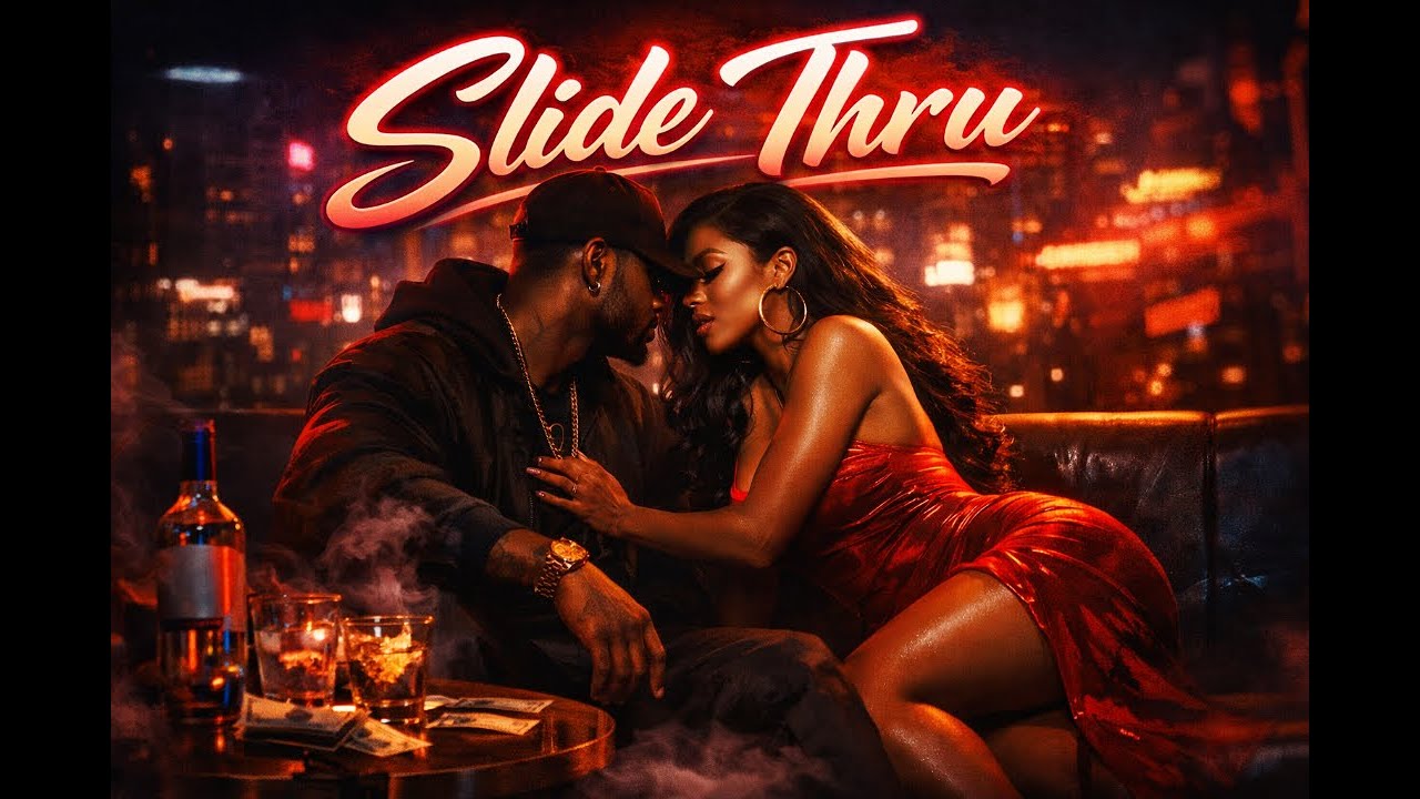 Slide Thru ~ MYTY-M Music 🎧  | Modern Trap R&B Anthem | Smooth Gritty Vocals
