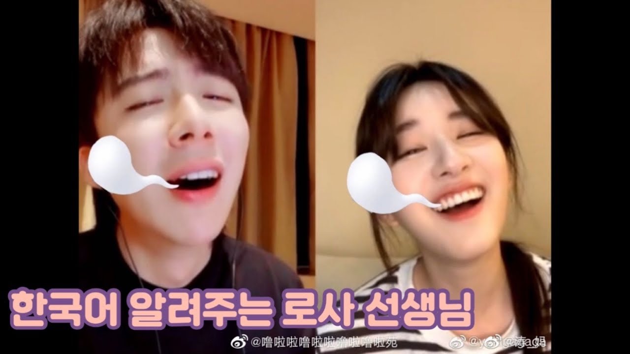 장가행 조로사 X 류우녕 라이브/ 한국어 배틀(?)