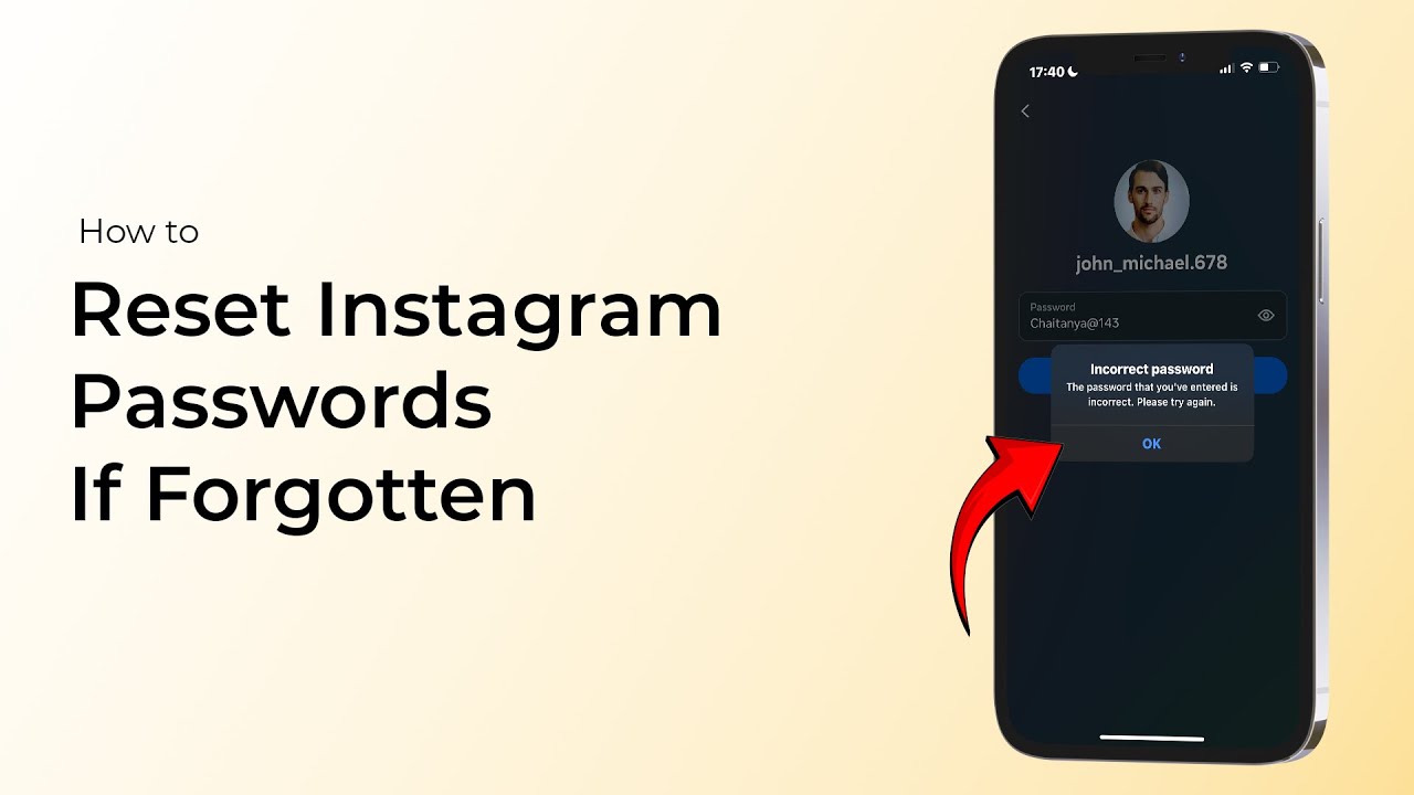 Как сбросить пароль Instagram, если вы его забыли?
