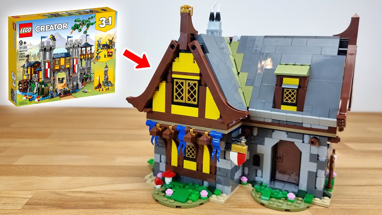 Lego Medieval Tavern and Inn | Alternative 31120 Build