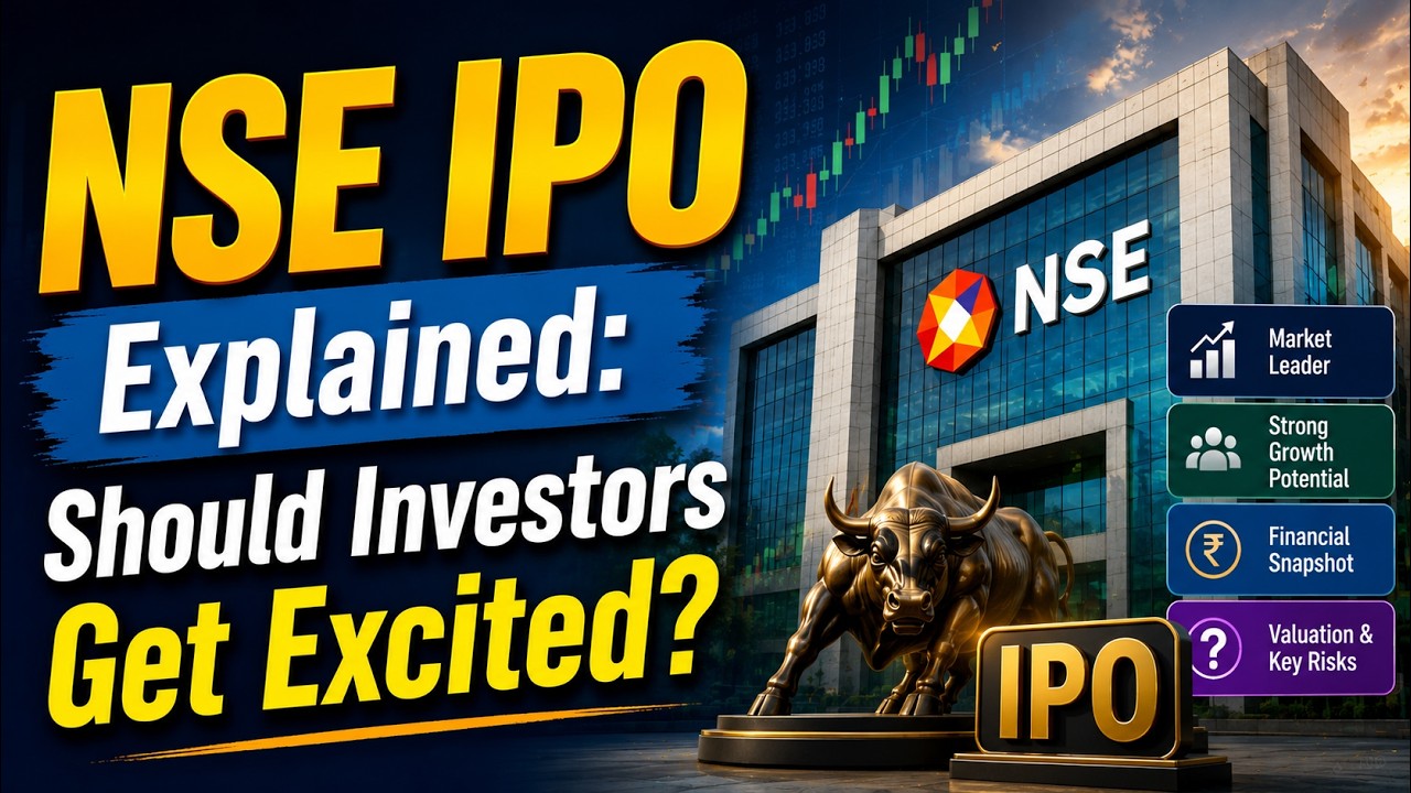 NSE Files DRHP for ₹30,000 Crore IPO | Biggest Exchange Listing in a Decade | Expert View