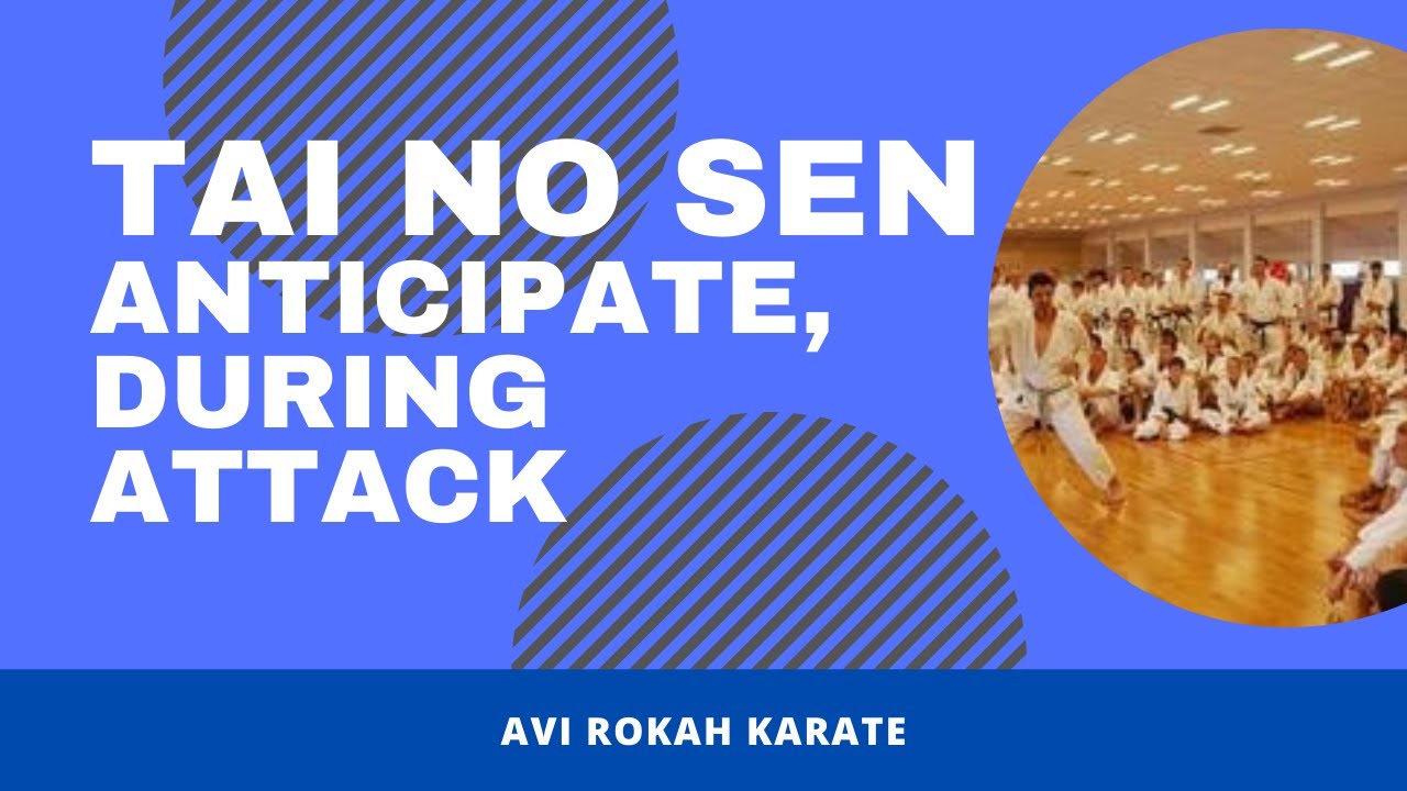 Tai no sen, anticipate and catch opponent while moving