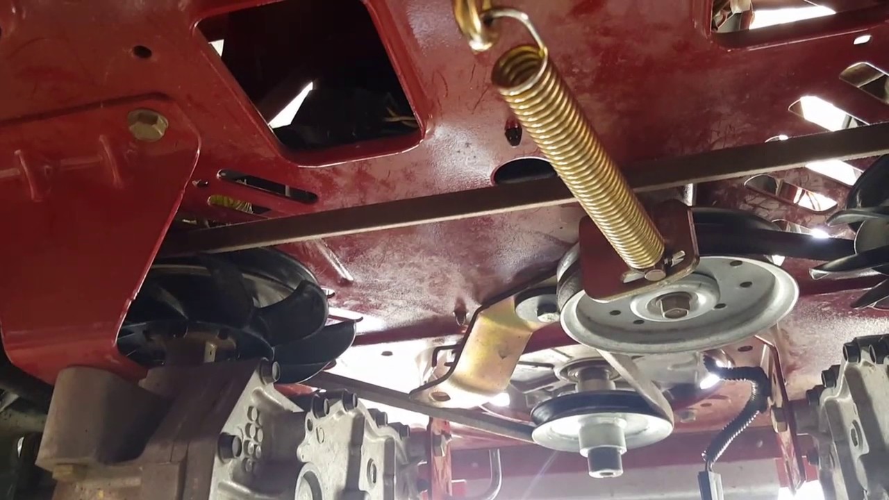 Craftsman Z6000 zero turn drive belt replacement.