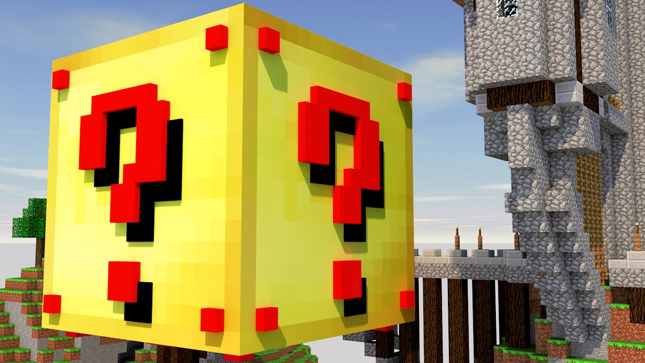 Minecraft - Cubo de Lucky Block OURO! - Minigame PVP