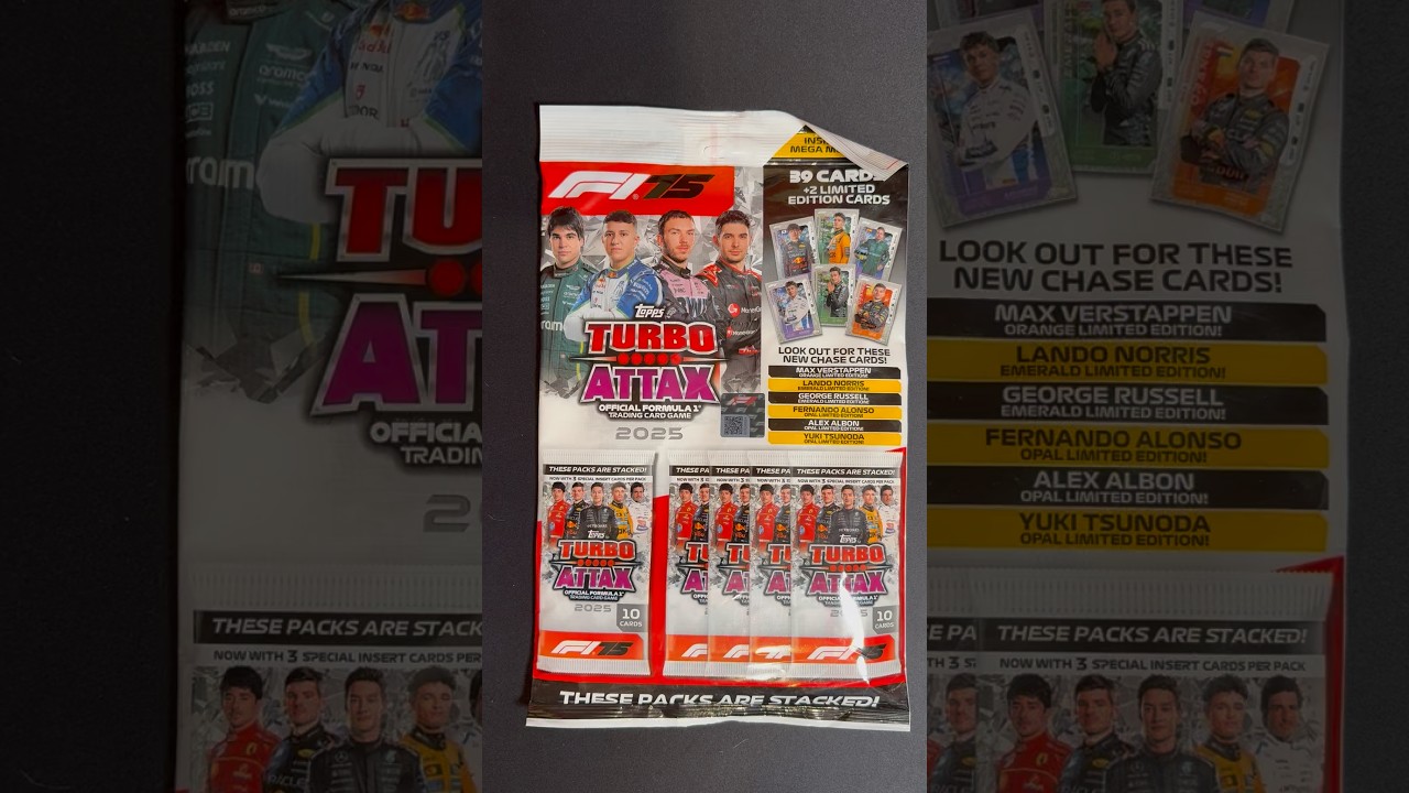 Мега-мультипэк Topps Turbo Attax 