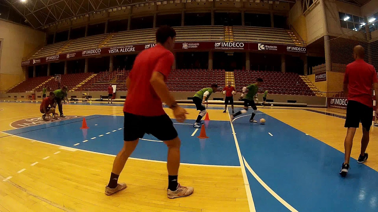 Entrenamiento completo | 1v1, 2v1 y 2ºPalo | Itea Córdoba C.F. Futsal | Porteros