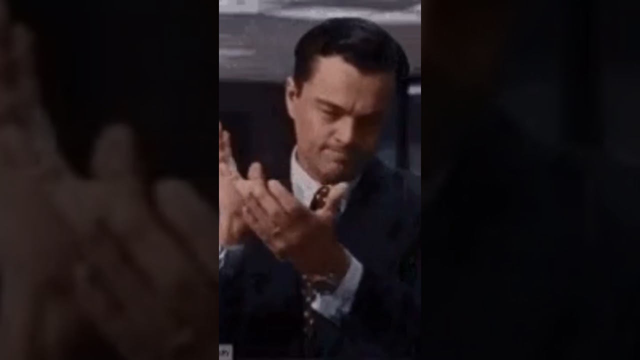 clapping meme template. Leonardo DiCaprio clapping