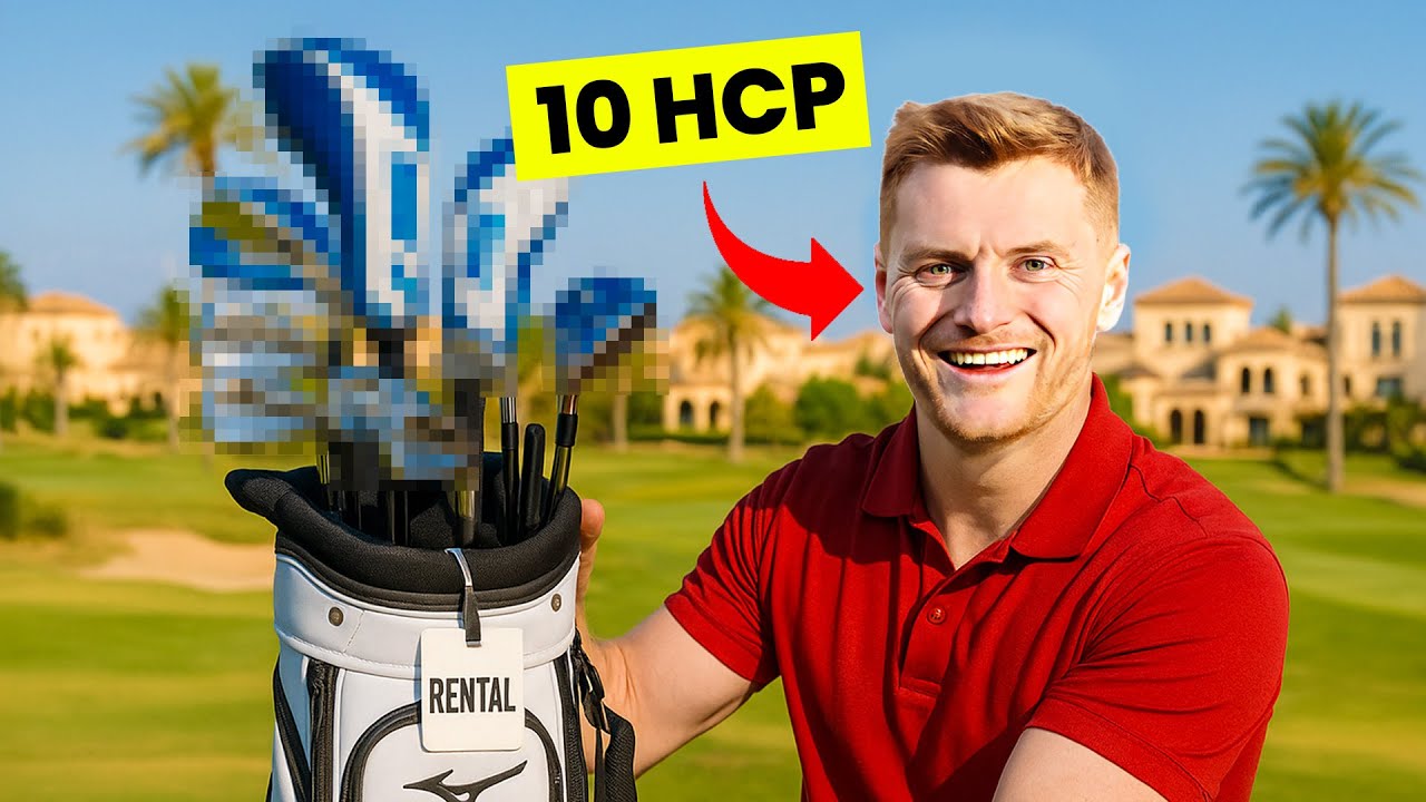 I Played Golf in Spain with RENTAL CLUBS… Here's What Happened!