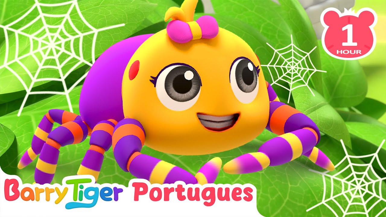 A Dona Aranha ☔ Cante e Aprenda | Can&ccedil;&otilde;es Infantis | BarryTiger em Portugu&ecirc;s
