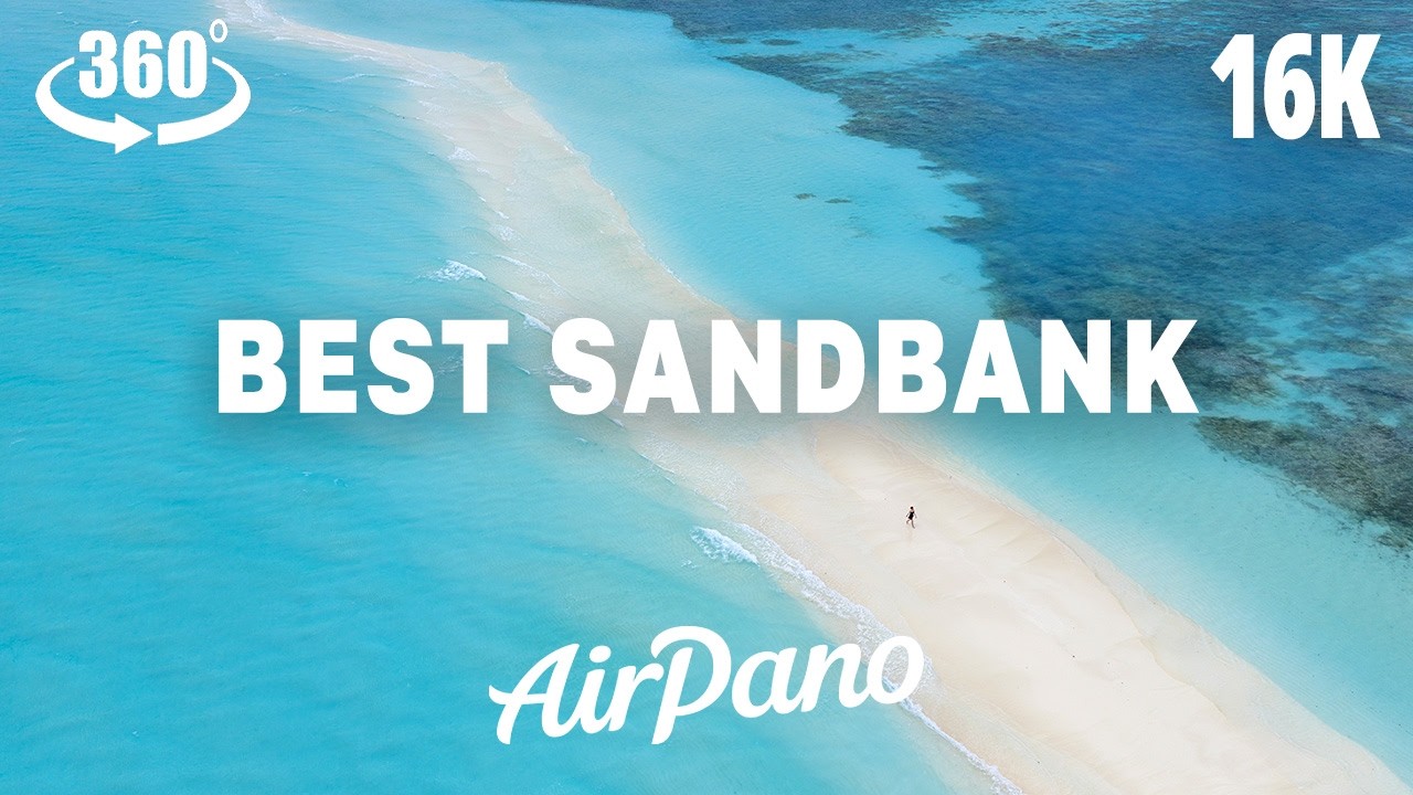 Sunny Sandbank. VR Relaxation in 16K