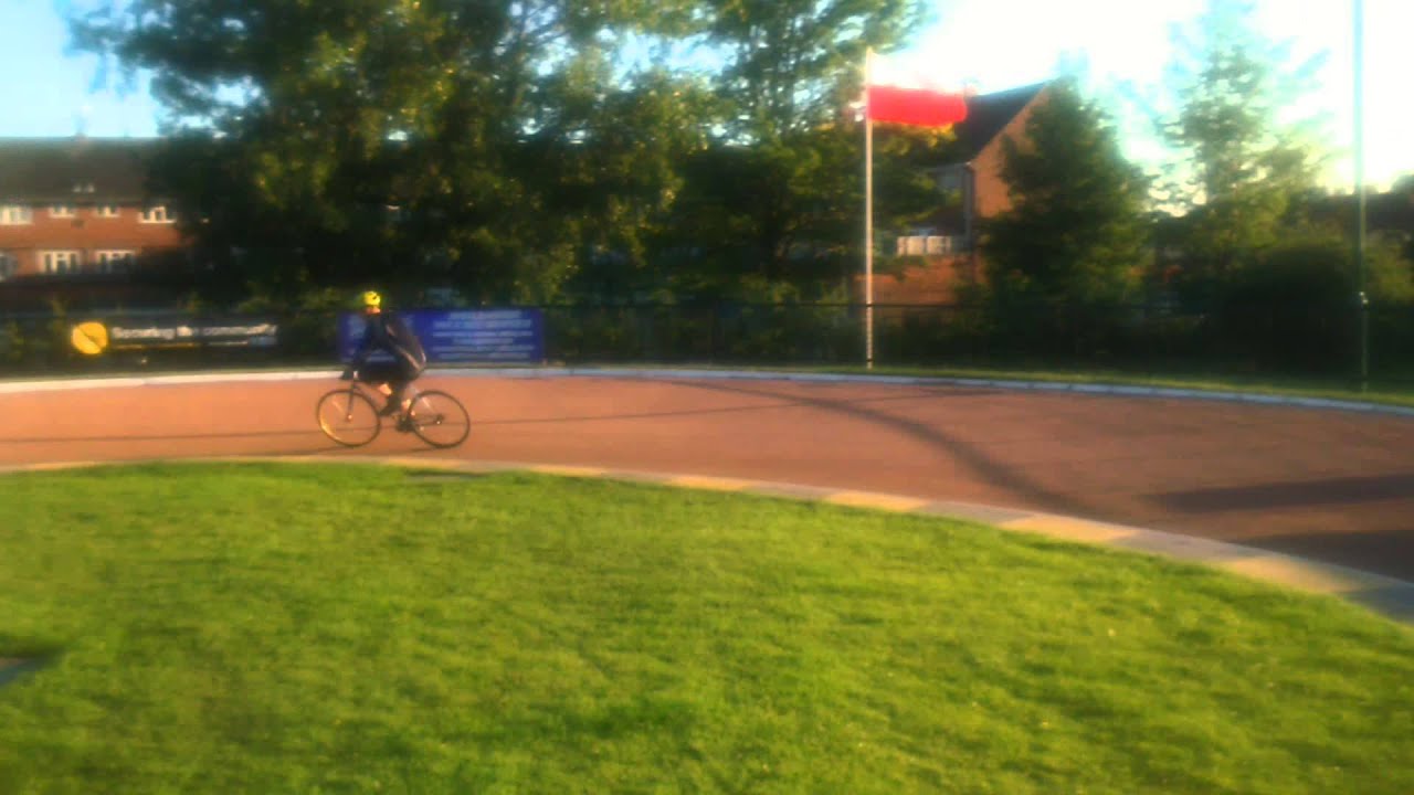 First cycle speedway practice at Ashmore Park.