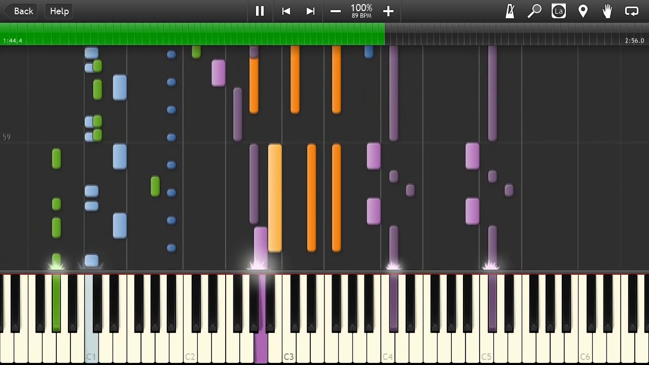 Subterranean Hell - Castlevania: Dawn of Sorrow [Synthesia]