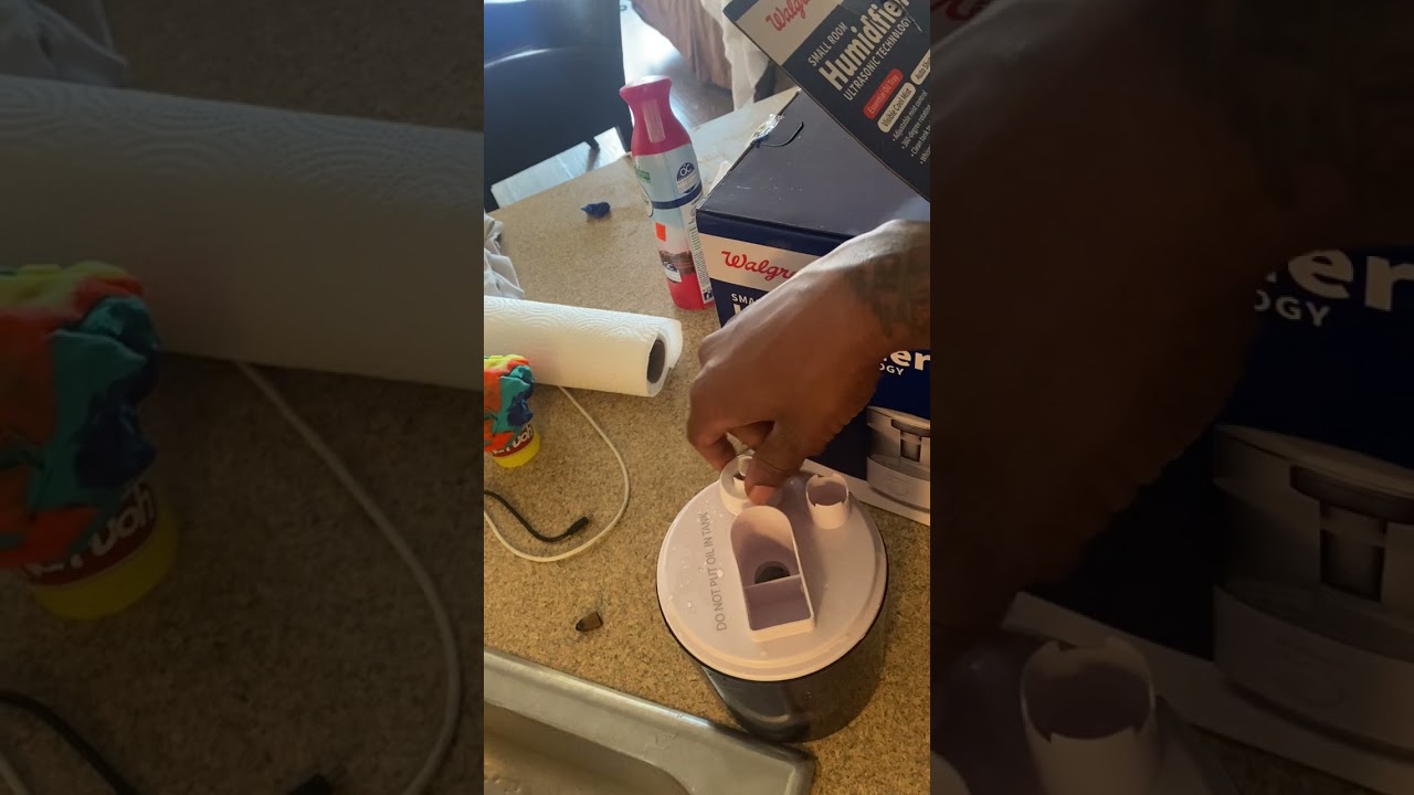 walgreens small room humidifier ultrasonic technology QUICK & EASY USE