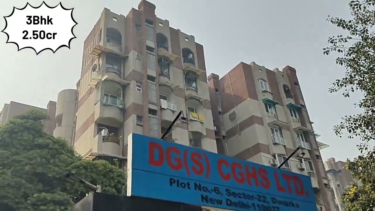 Dwarka,Resident, Society 3 Bhk, Sector 22 