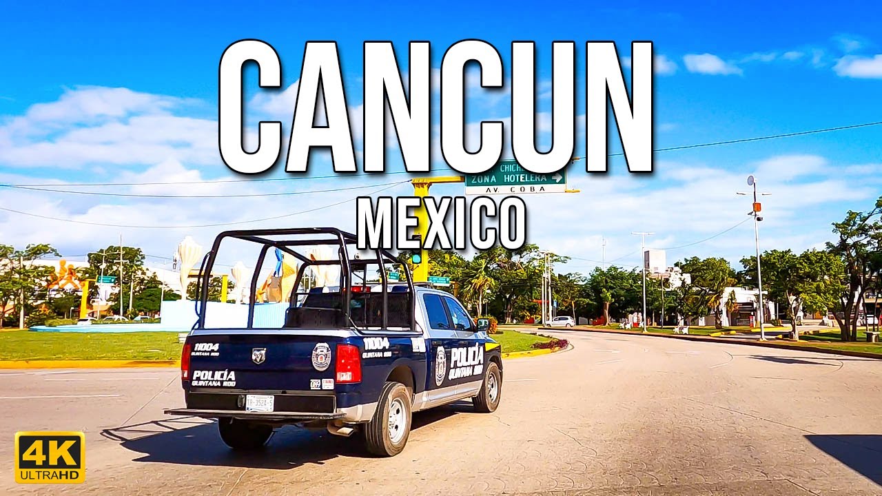 Driving Around Central Part Of Cancun [4K] | Cancun Drive | Quintana Roo | Mexico