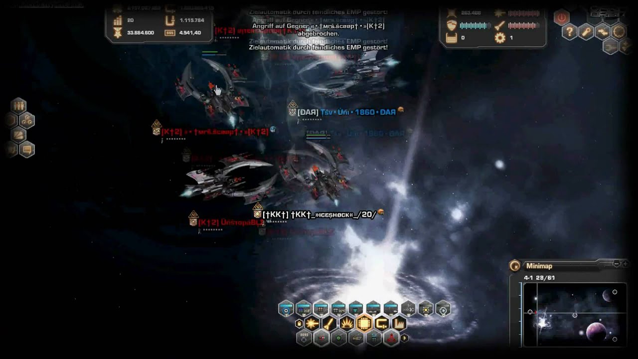 DarkOrbit De4 Hunting with General.
