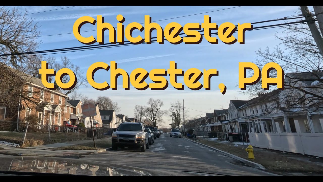 DRIVE FROM WILLOWBROOK APARTMENTS, BOOTHWYN, THRU LINWOOD TO MCCAFF VILLAGE, CHESTER PA